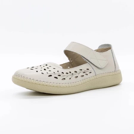 Pantofi Casual Dama 2822 Crem » meishop.life