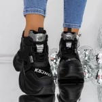 Pantofi Casual Dama 3SJN25 Negru » meishop.life