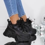 Pantofi Casual Dama 3SJN30 Negru » meishop.life