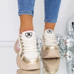 Pantofi Casual Dama 3SJN39 Roz » meishop.life