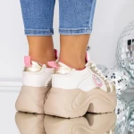 Pantofi Casual Dama 3SJN39 Roz » meishop.life