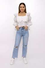 Bluza Dama TR6700 Alb Kikiriki