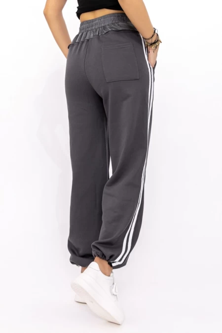 Pantaloni Dama W15642 Gri » meishop.life