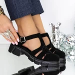 Pantofi Casual Dama 3H13 Negru » meishop.life