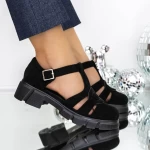 Pantofi Casual Dama 3H13 Negru » meishop.life