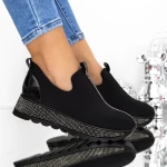 Pantofi Sport Dama 3KMD18 Negru » meishop.life
