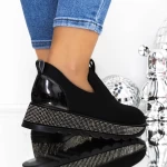 Pantofi Sport Dama 3KMD18 Negru » meishop.life