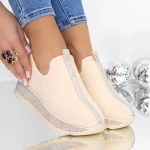 Pantofi Sport Dama 3KMD18 Bej » meishop.life