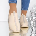 Pantofi Sport Dama 3KMD18 Bej » meishop.life