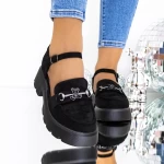 Pantofi Casual Dama 3KMD19 Negru » meishop.life