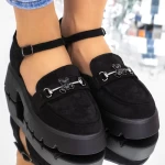 Pantofi Casual Dama 3KMD19 Negru » meishop.life