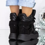 Sneakers Dama 3JF29 Negru » meishop.life