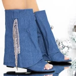 Ghete Dama de Vara 3JF23 Albastru inchis » meishop.life
