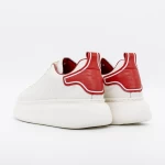 Pantofi Sport Barbati 3221 Alb-Rosu Advancer