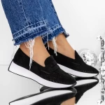 Pantofi Casual Dama 3LE56 Negru » meishop.life