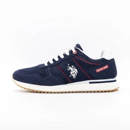 Pantofi Sport Barbati ALTENA001M4HT1 Albastru inchis-Rosu » meishop.life