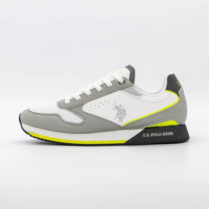 Pantofi Sport Barbati NOBIL003M4HY5 Alb » meishop.life