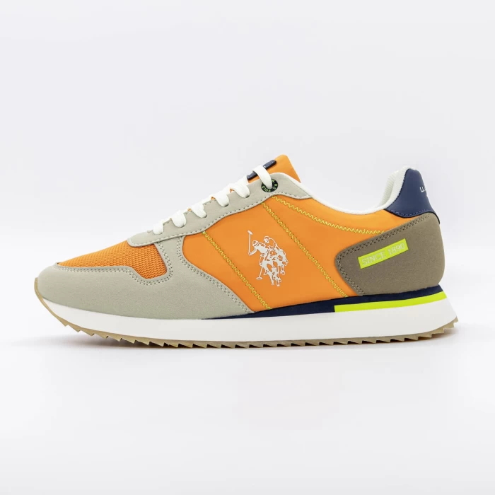 Pantofi Sport Barbati ALTENA001M4HT1 Portocaliu-Bej » meishop.life