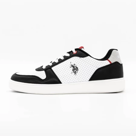 Pantofi Sport Barbati ROKKO003M4YH1 Alb-Negru » meishop.life