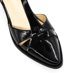Sandale Dama cu Toc gros K6052-8130 Negru » meishop.life