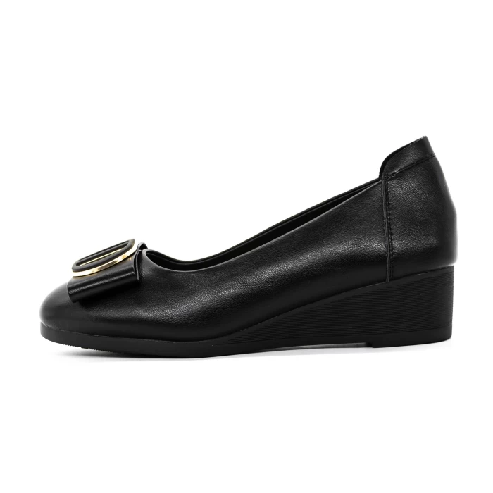 Pantofi cu Platforma TP227-5 Negru » meishop.life