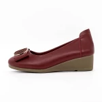 Pantofi cu Platforma TP227-5 Visiniu » meishop.life