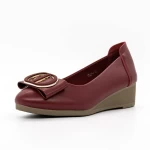 Pantofi cu Platforma TP227-5 Visiniu » meishop.life