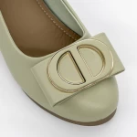 Pantofi cu Platforma TP227-5 Verde » meishop.life