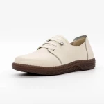 Pantofi cu Platforma 6001 Crem » meishop.life