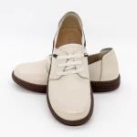 Pantofi cu Platforma 6001 Crem » meishop.life