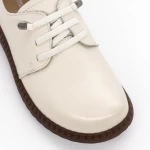 Pantofi cu Platforma 6001 Crem » meishop.life