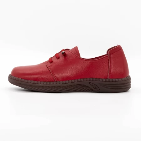 Pantofi cu Platforma 6001 Rosu » meishop.life