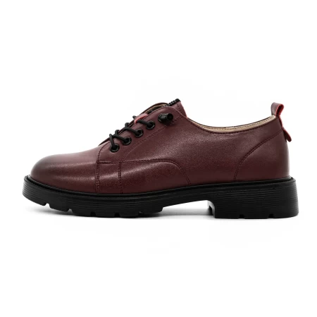 Pantofi Casual Dama 220150TP Visiniu » meishop.life