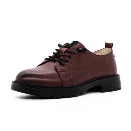 Pantofi Casual Dama 220150TP Visiniu » meishop.life