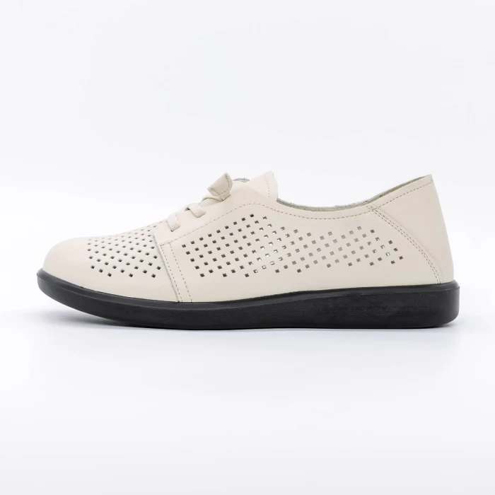 Pantofi Casual Dama 3507Q01 Crem » meishop.life
