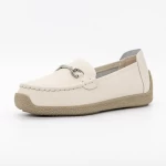 Pantofi Casual Dama 6029 Crem » meishop.life