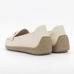 Pantofi Casual Dama 6029 Crem » meishop.life