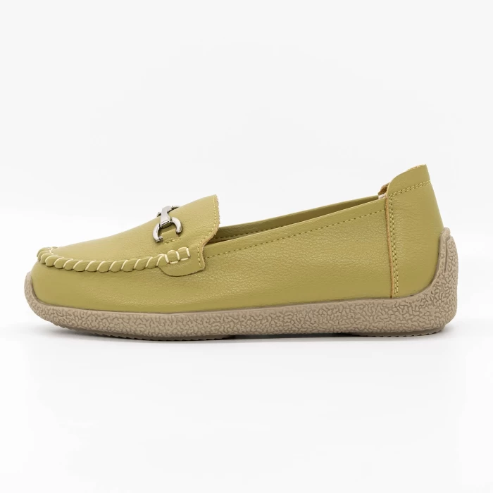 Pantofi Casual Dama 6029 Galben » meishop.life