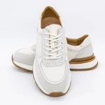 Pantofi Sport Barbati A1515-2 Alb » meishop.life