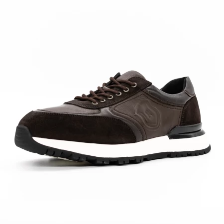 Pantofi Sport Barbati A1515-2 Cafea » meishop.life