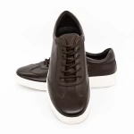 Pantofi Casual Barbati A14471-1 Cafea » meishop.life