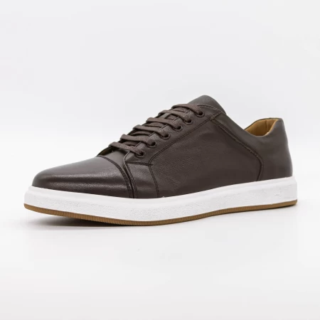 Pantofi Casual Barbati HZ17-103 Cafea » meishop.life