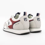 Pantofi Sport Barbati ETHAN001 Alb-Rosu » meishop.life