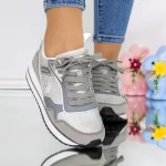 Pantofi Sport Dama FEY003 Gri deschis » meishop.life