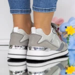 Pantofi Sport Dama FEY003 Gri deschis » meishop.life