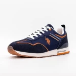 Pantofi Sport Barbati TABRY002 Albastru inchis-Portocaliu » meishop.life