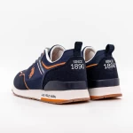 Pantofi Sport Barbati TABRY002 Albastru inchis-Portocaliu » meishop.life