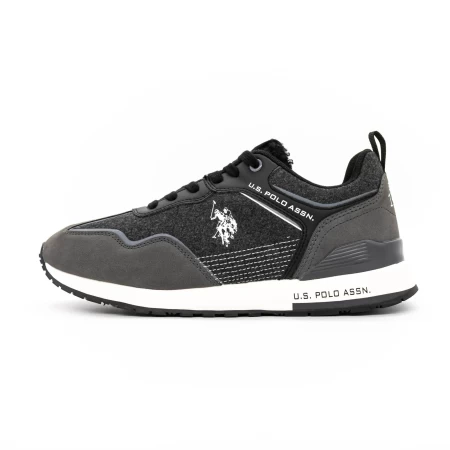 Pantofi Sport Barbati TABRY005 Negru-Gri inchis » meishop.life
