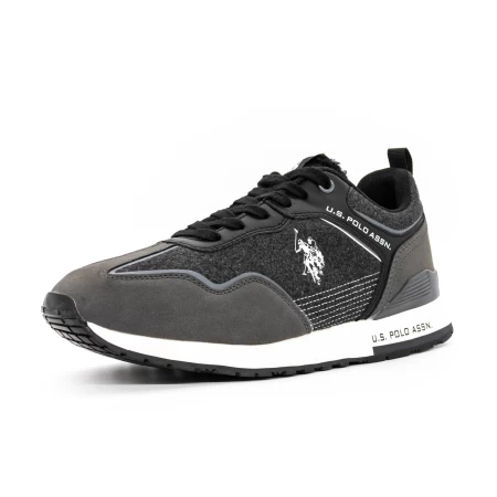 Pantofi Sport Barbati TABRY005 Negru-Gri inchis » meishop.life