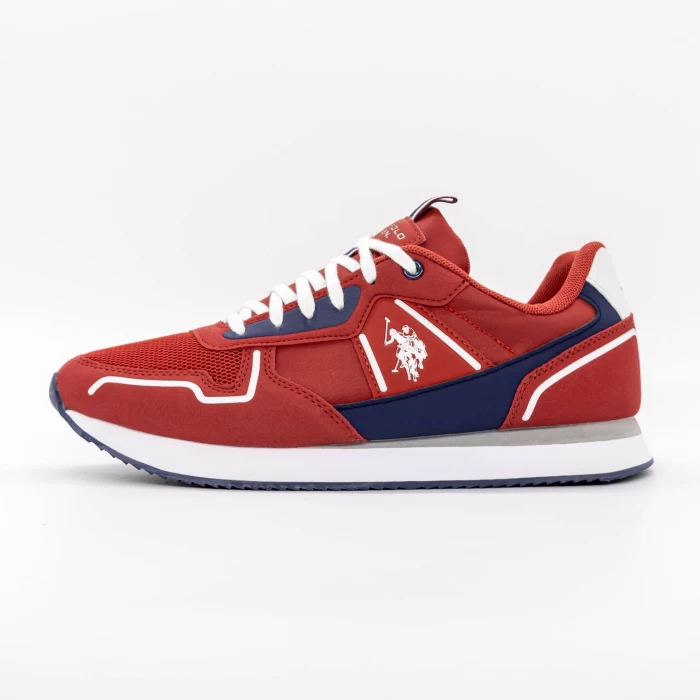 Pantofi Sport Barbati NOBIL004 Rosu » meishop.life